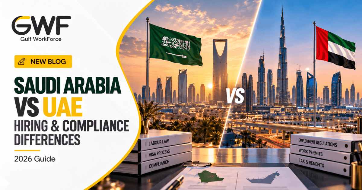 Saudi Arabia vs UAE Hiring and Compliance Differences: An Enterprise Employer's Guide (2026)